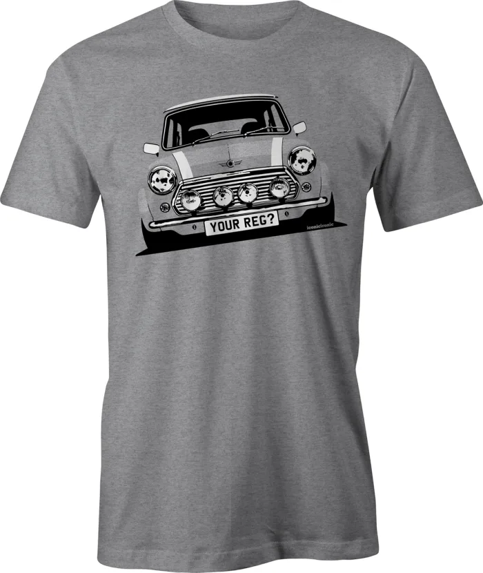 Mini Cooper T Shirt Sport Grey