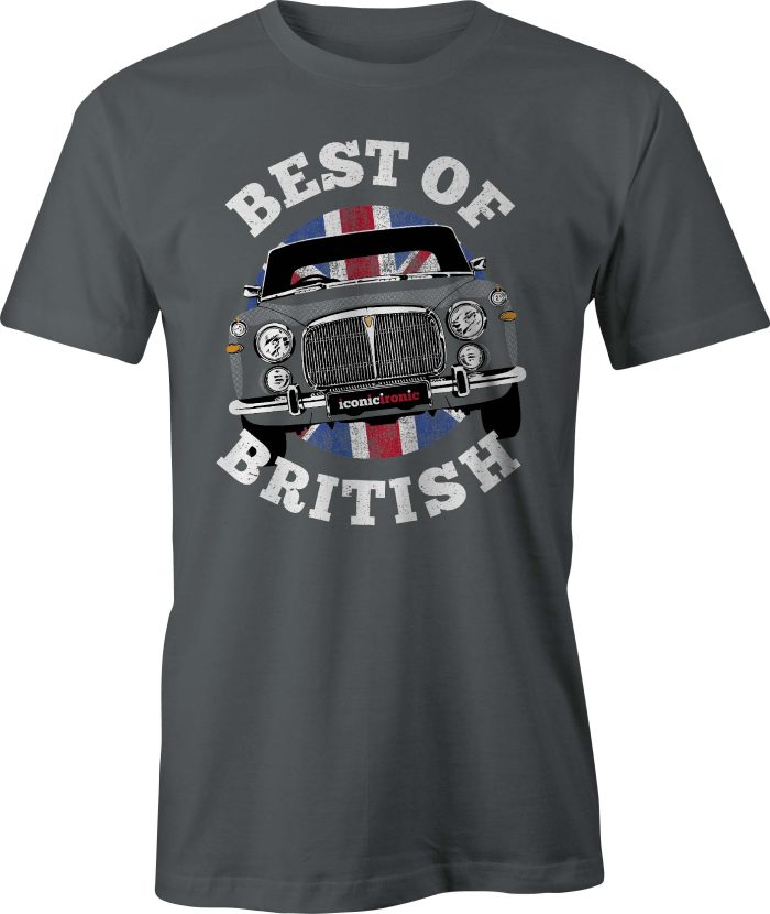 Charcoal Best of British Rover P5 T Shirt