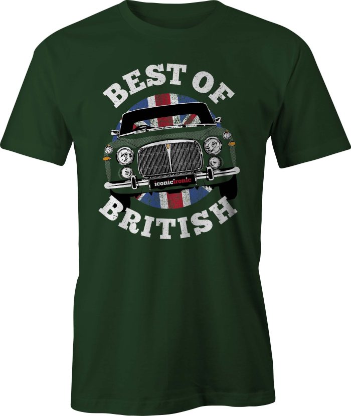 Forest Green Best of British Rover P5 T Shirt